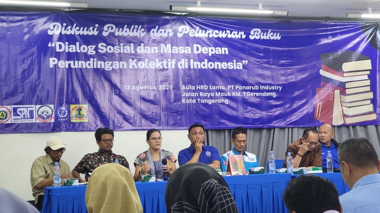 Diskusi Publik dan Peluncuran Buku “Dialog Sosial dan Masa Depan Perundingan Kolektif di Indonesia”