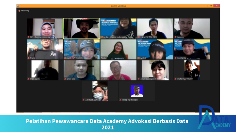 Pelatihan Pewawancara Data Academy