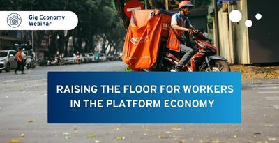 Raising the floor for workers in the platform economy