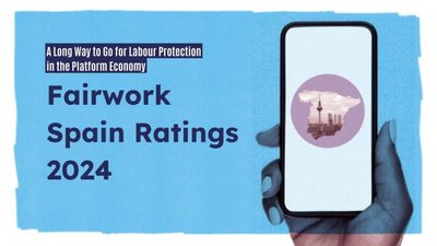 Fairwork - New report provides first assessment of working conditions in the Spanish platform economy