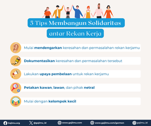 Tips Membangun Solidaritas Kerja